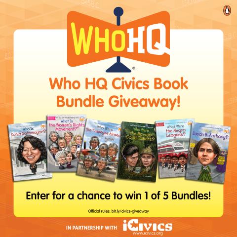 Enter to Win a Civics Book Bundle from Penguin Young Readers!